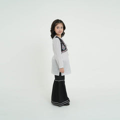 3 Pcs Shirt Koti with Gharara